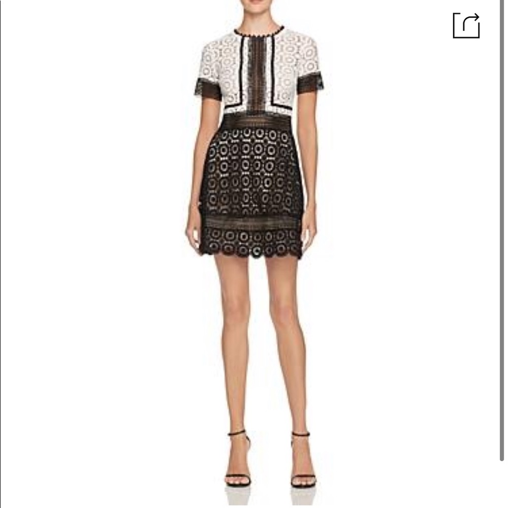NEW Aqua black & white -size Medium